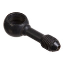 Whites Brake - 11mm (7/16) Banjo - Straight - Steel Black