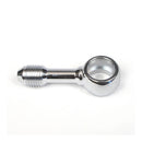 Whites Brake - 11mm (7/16) Banjo - Straight - Chrome Steel