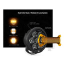 Denali D7 Pro Premium Lighting Bundle with Crash Bar Mounts - Husqvarna Norden 9