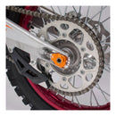 Zeta Rear Axle Block KTM SX/SXF- '12, 85SX,EXC Orange
