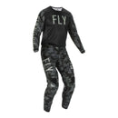 Fly Racing Kinetic Special Edition Tactic Pant - Black / Grey Camo