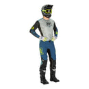 Fly Racing Lite Hydrogen Pant - Grey / Teal / Hi-Vis