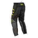 Fly Racing F-16 Youth Pant - Grey / Black / Hivis