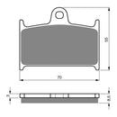 GOLDfren Brake Pads - S3 Sintered Sports