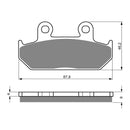 GOLDfren Brake Pads - S3 Sintered Sports