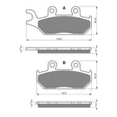 GOLDfren Brake Pads - K5 Off-Road Racing
