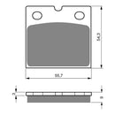GOLDfren Brake Pads - S3 Sintered Sports