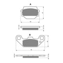 GOLDfren Brake Pads - K5 Off-Road Racing