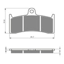 GOLDfren Brake Pads - K5 Off-Road Racing