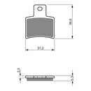 GOLDfren Brake Pads - S3 Sintered Sports