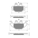 GOLDfren Brake Pads - S3 Sintered Sports
