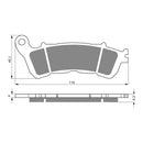 GOLDfren Brake Pads - S3 Sintered Sports