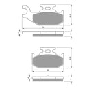 GOLDfren Brake Pads - K5 Off-Road Racing