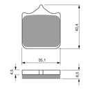 GOLDfren Brake Pads - S3 Sintered Sports