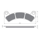 GOLDfren Brake Pads - K5 Off-Road Racing