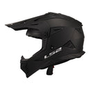 LS2 MX708 Fast II Helmet - Matte Black 06