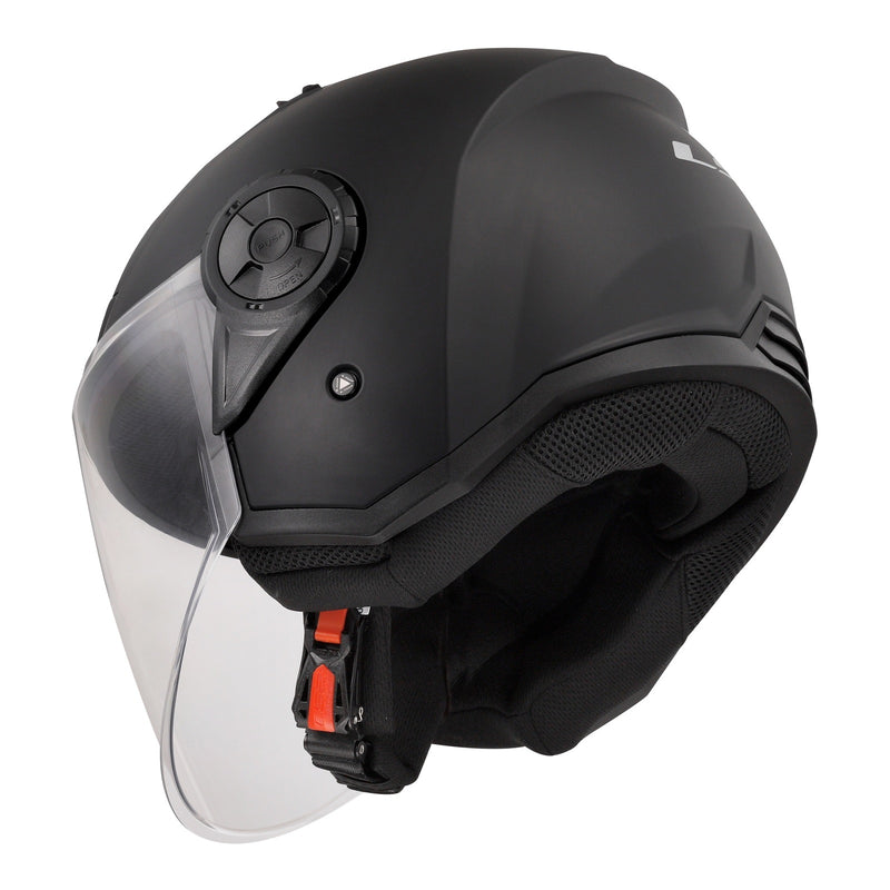 LS2 OF616 Airflow II Helmets - Matte Black 06