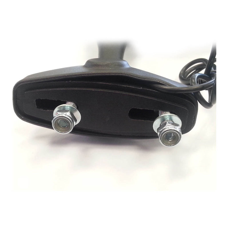 Whites Mirror Universal Fairing Mount with LED (Pair)