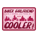 Oxford Garage Metal Sign: Biker Girlfriend Cooler