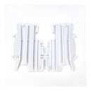 Polisport Radiator Louvers Honda CR125/250 ('05-'07) - White