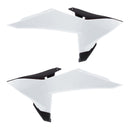Polisport Radiator Scoops - KTM SX / SX-F / XC '25-On - White / Black