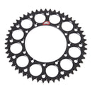 Renthal Sprocket Rear Black 51T Alloy 7075 T6 Grooved
