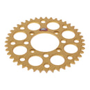 Renthal Sprocket Rear Gold 43T Alloy 7075 T6 Grooved