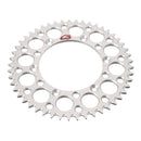 Renthal Sprocket Rear Silver 49T Alloy 7075 T6 Grooved