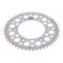 Renthal Sprocket Twinring Silver 50T Bi-metal Grooved