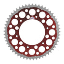 Renthal Sprocket Twinring Red 51T Bi-Metal Grooved Packaged