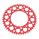 Renthal Sprocket Rear Red 48T Alloy 7075 T6 Grooved