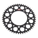 Renthal Sprocket Rear Black 50T Alloy 7075 T6 Grooved