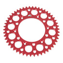 Renthal Sprocket Rear Red 50T Alloy 7075 T6 Grooved