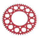 Renthal Sprocket Rear Red 51T Alloy 7075 T6 Grooved