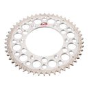 Renthal Sprocket Twinring Silver 50T Bi-Metal Grooved