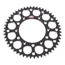 Renthal Sprocket Rear Black 52T Alloy 7075 T6 Grooved