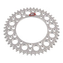 Renthal Sprocket Rear Silver 47T Alloy 7075 T6 Grooved