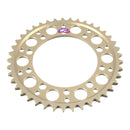 Renthal Sprocket Rear Silver 41T Alloy 7075 T6 Grooved Suzuki