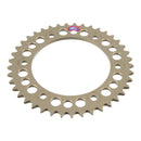 Renthal Sprocket Rear Silver 41T Alloy 7075 T6 Grooved Mont