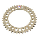 Renthal Rear Sprocket T6 7075 Alloy Grooved 411 / 530 - Silver [Honda]