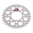 Renthal Sprocket Rear Silver 33T Alloy 7075 T6 Grooved