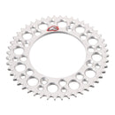 Renthal Sprocket Rear Silver 48T Alloy 7075 T6 Grooved