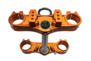 Billet Triple Clamp - KTM 790/890 ADV - Vibrant Orange