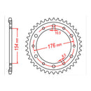 Sprocket Kit Honda VFR800 '02-'09 - 530XRE 16/43