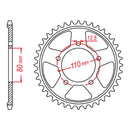 Sprocket Kit Honda CRF1000L Africa Twin '16- (econ) 525XRE 16/42
