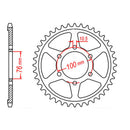 Sprocket Kit Suzuki GSXR1100 '89-'92 (530conv) - 530ZXW 15/48