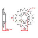 MTX 1529 Steel Front Sprocket