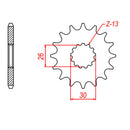 MTX 1183 Steel Front Sprocket