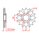 MTX 444 Steel Front Sprocket