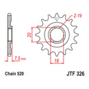 MTX 326 Steel Front Sprocket